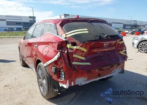 2019 Nissan Murano Platinum z USA, uszkodzony, nr VIN 5N1AZ2MS2KN156799